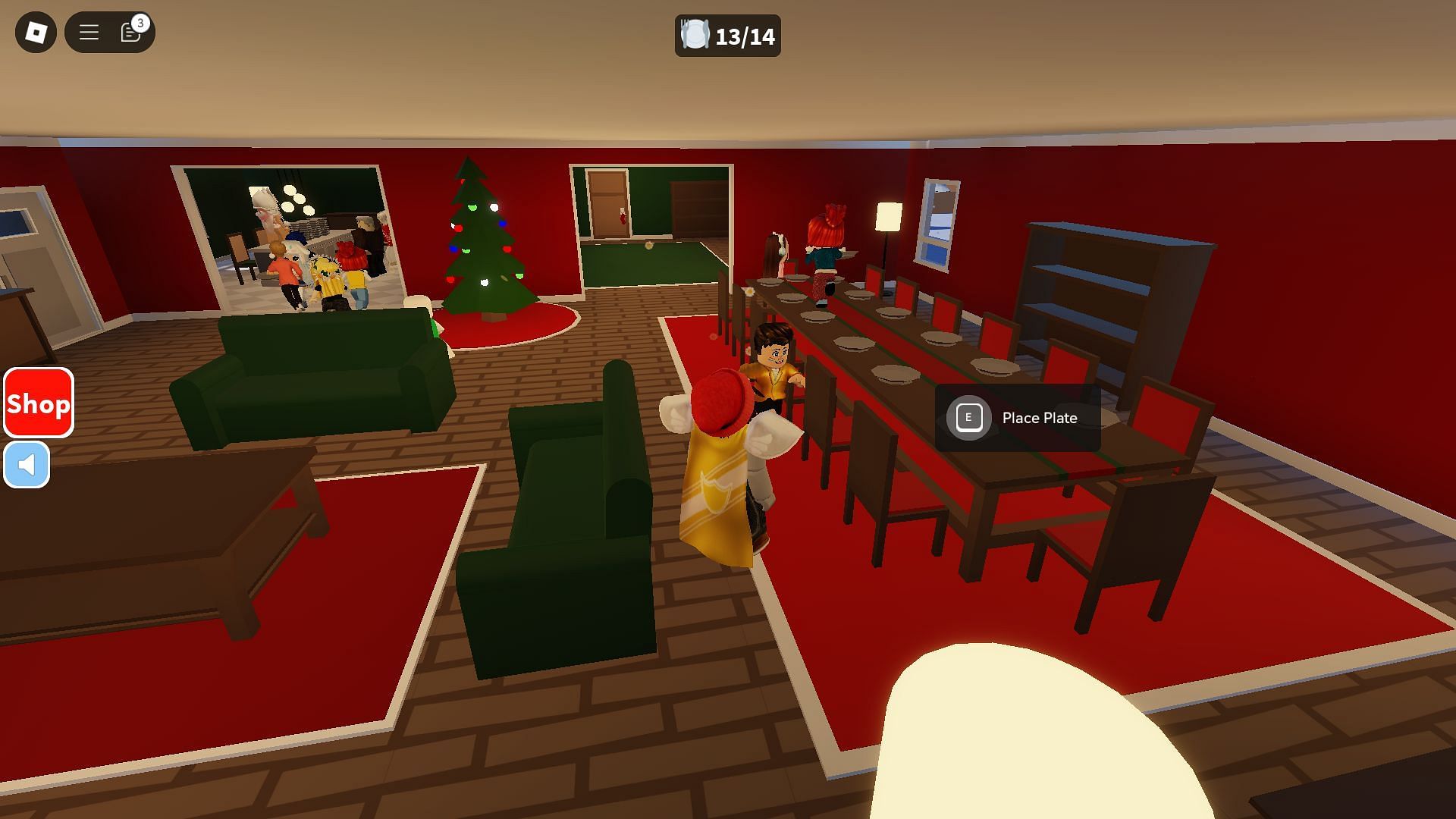 Perform chores for your grandparents (Image via Roblox)