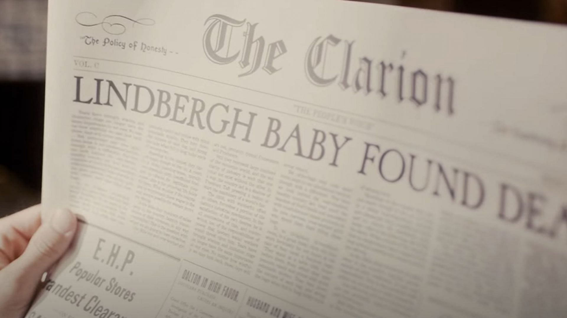 Lindbergh baby kidnapping case (Image via Warner Bros. Discovery, Inc.)