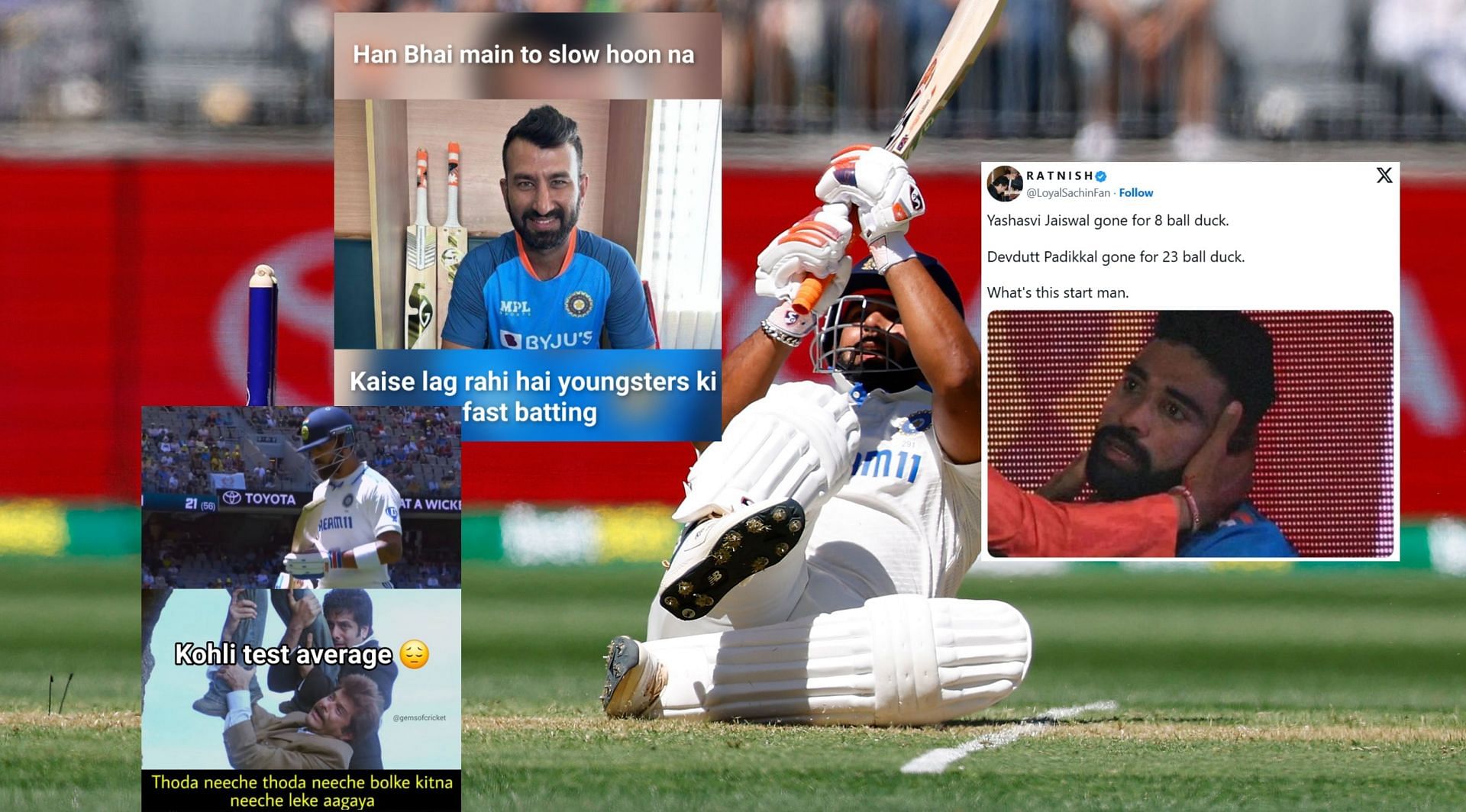 Fans react after India