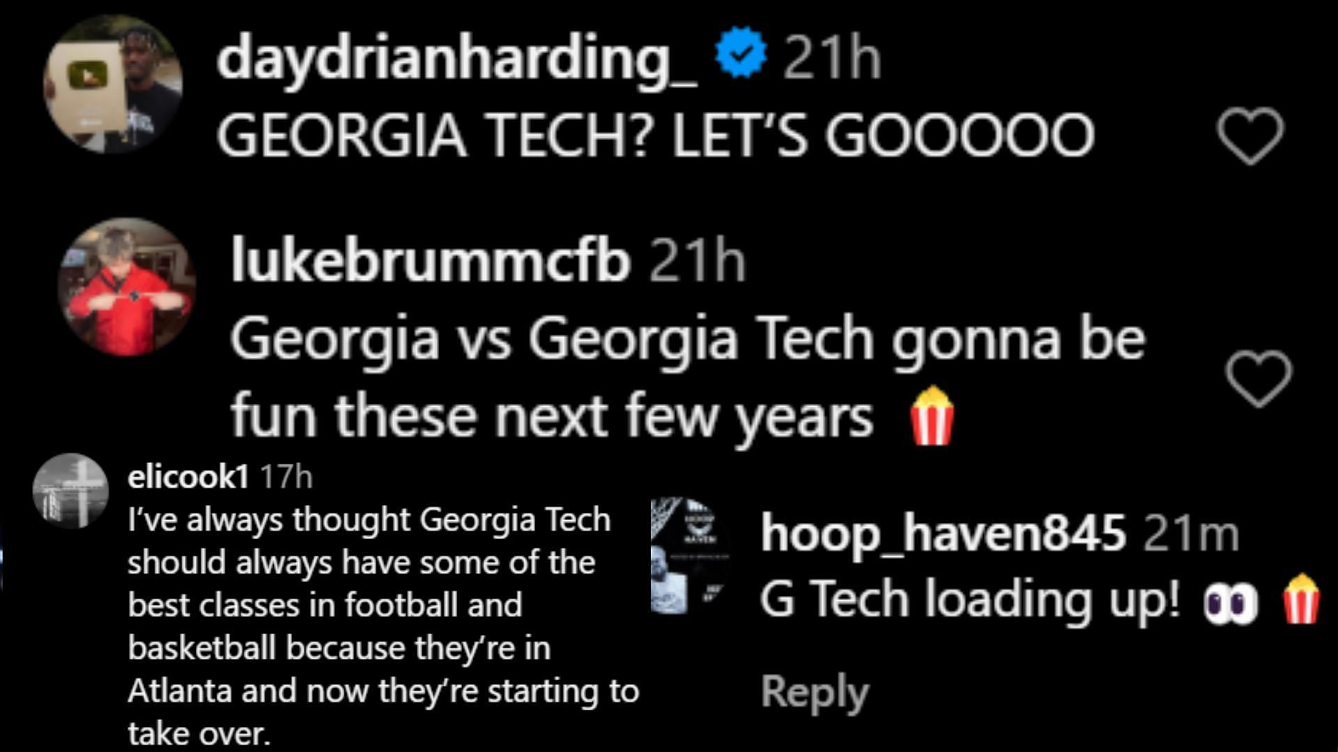 Hoops fans react to No.1 ranked 2026 class Center committing to Georgia Tech over Georgia, Alabama, UCF