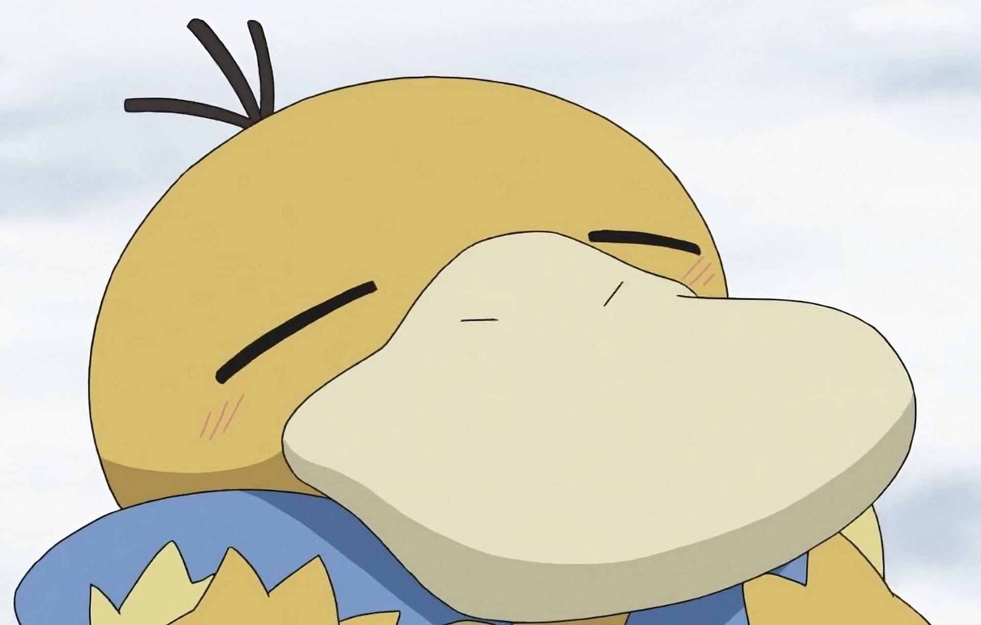 Psyduck cannot swim (Image via OLM)