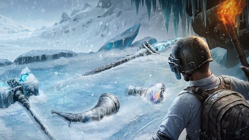 Looting is essential for surviving in the Icemire Frontier mode (Image via Krafton)