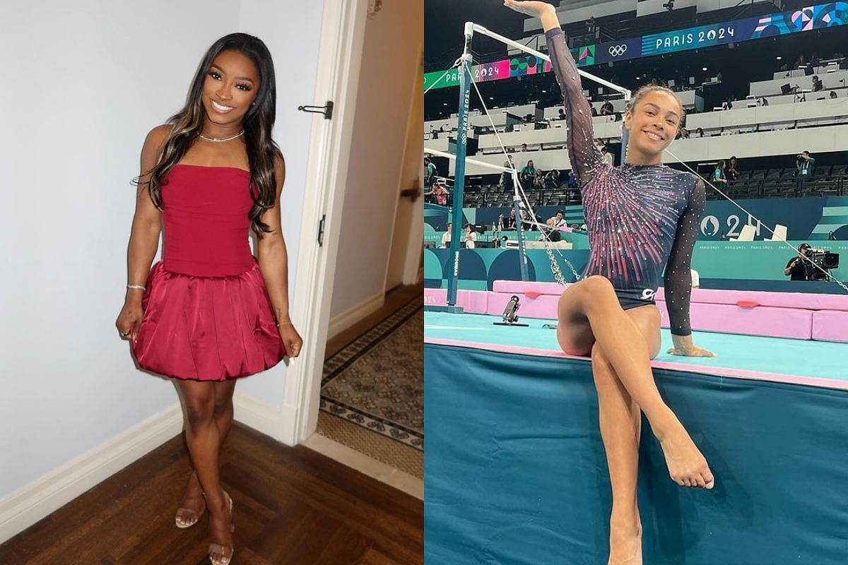 Simone Biles and Hezly Rivera - Source: Instagram