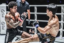 WATCH: Former flyweight MMA king Adriano Moraes doesn’t skip a beat in guillotine choke submission win over Danny Kingad