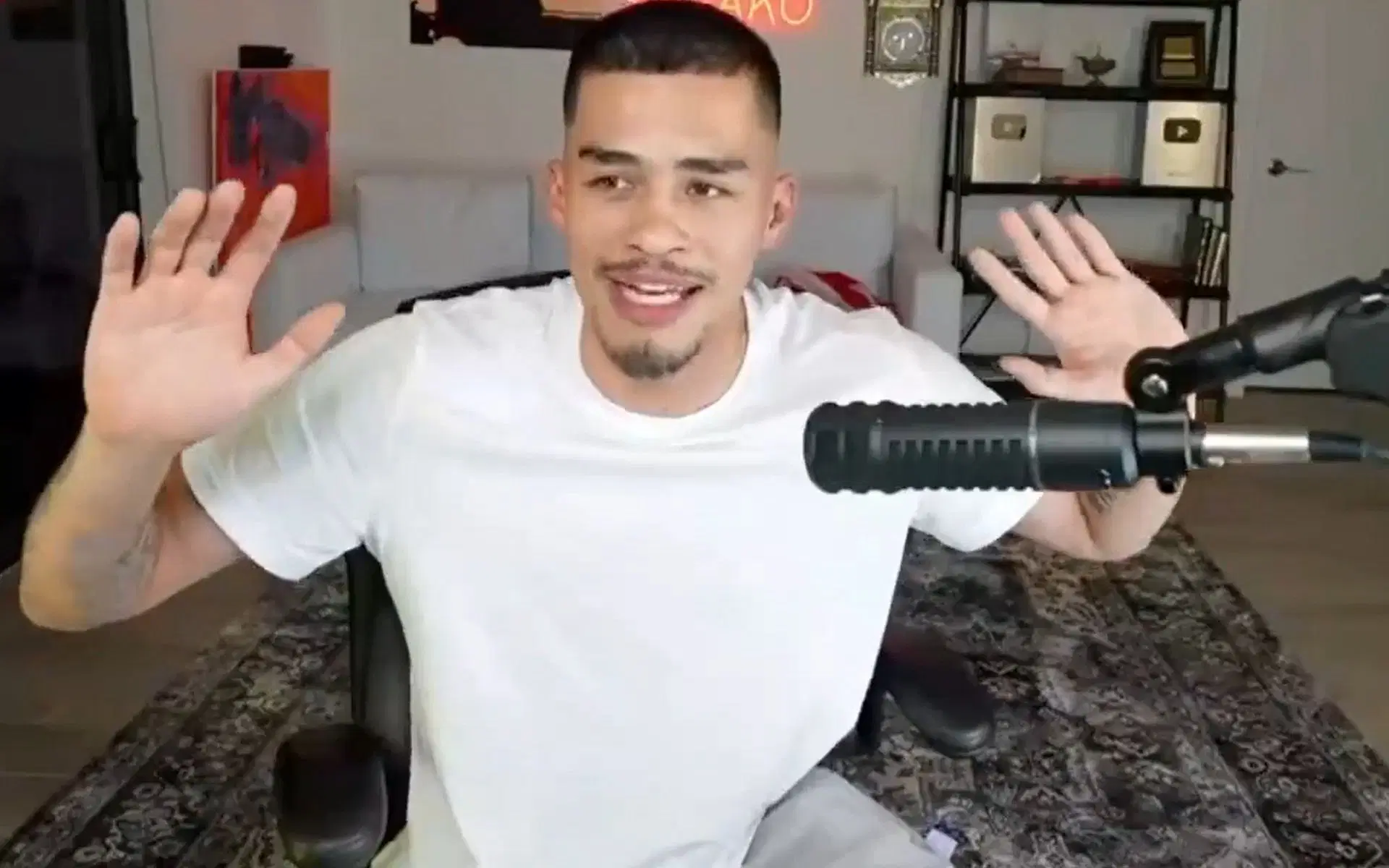 Sneako reacts after Kick temporarily bans his channel