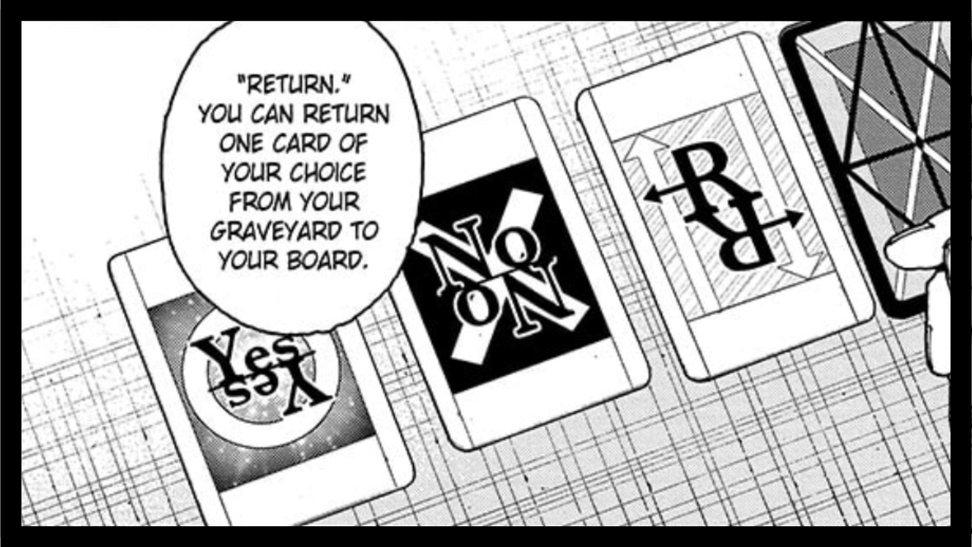 The Return card might save Borksen&#039;s life according to Hunter x Hunter chapter 408 spoilers (Image via Shueisha/Togashi)