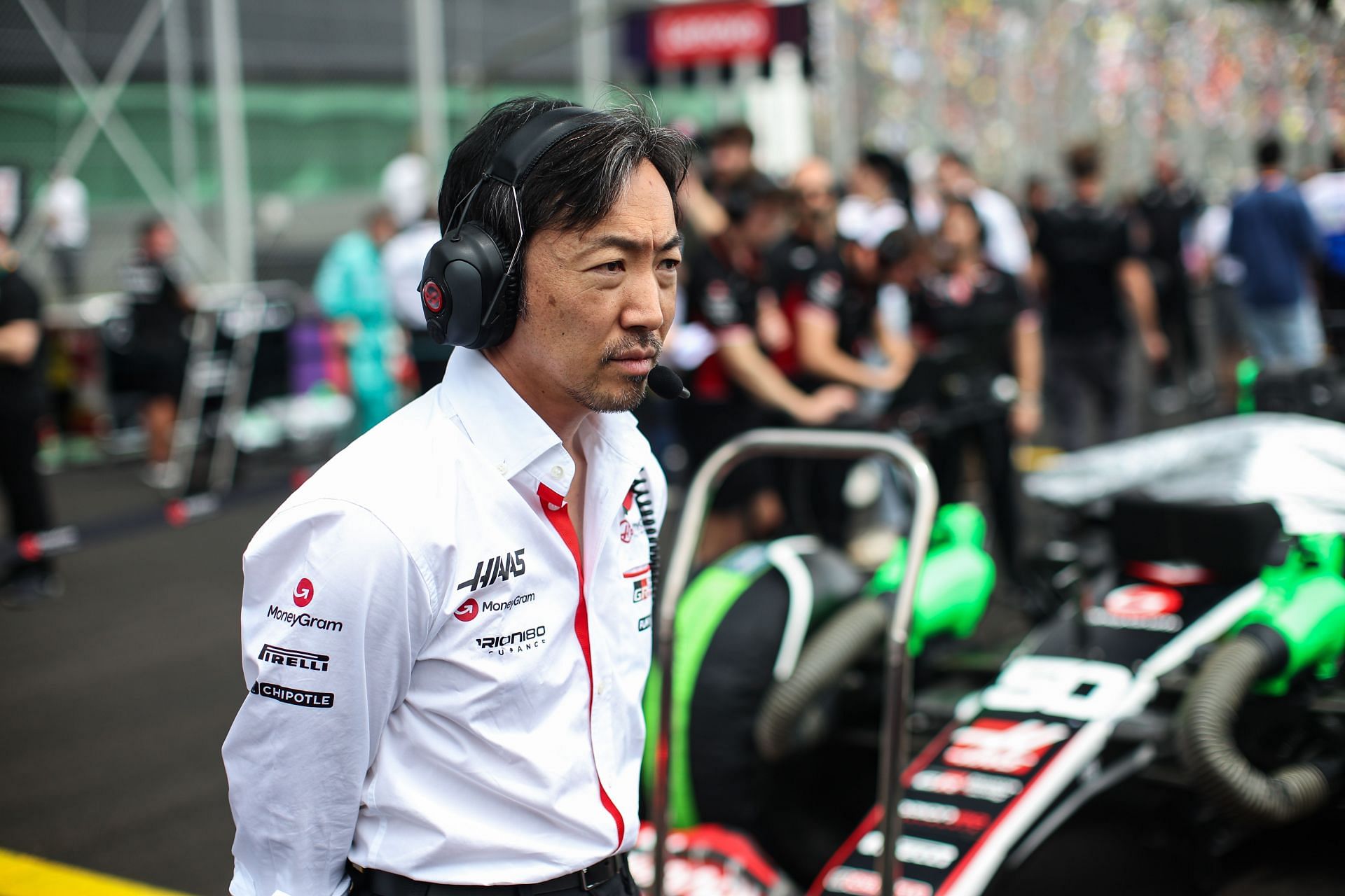 Ayao Komatsu, Team Principal of the Haas F1 team - Source: Getty Images