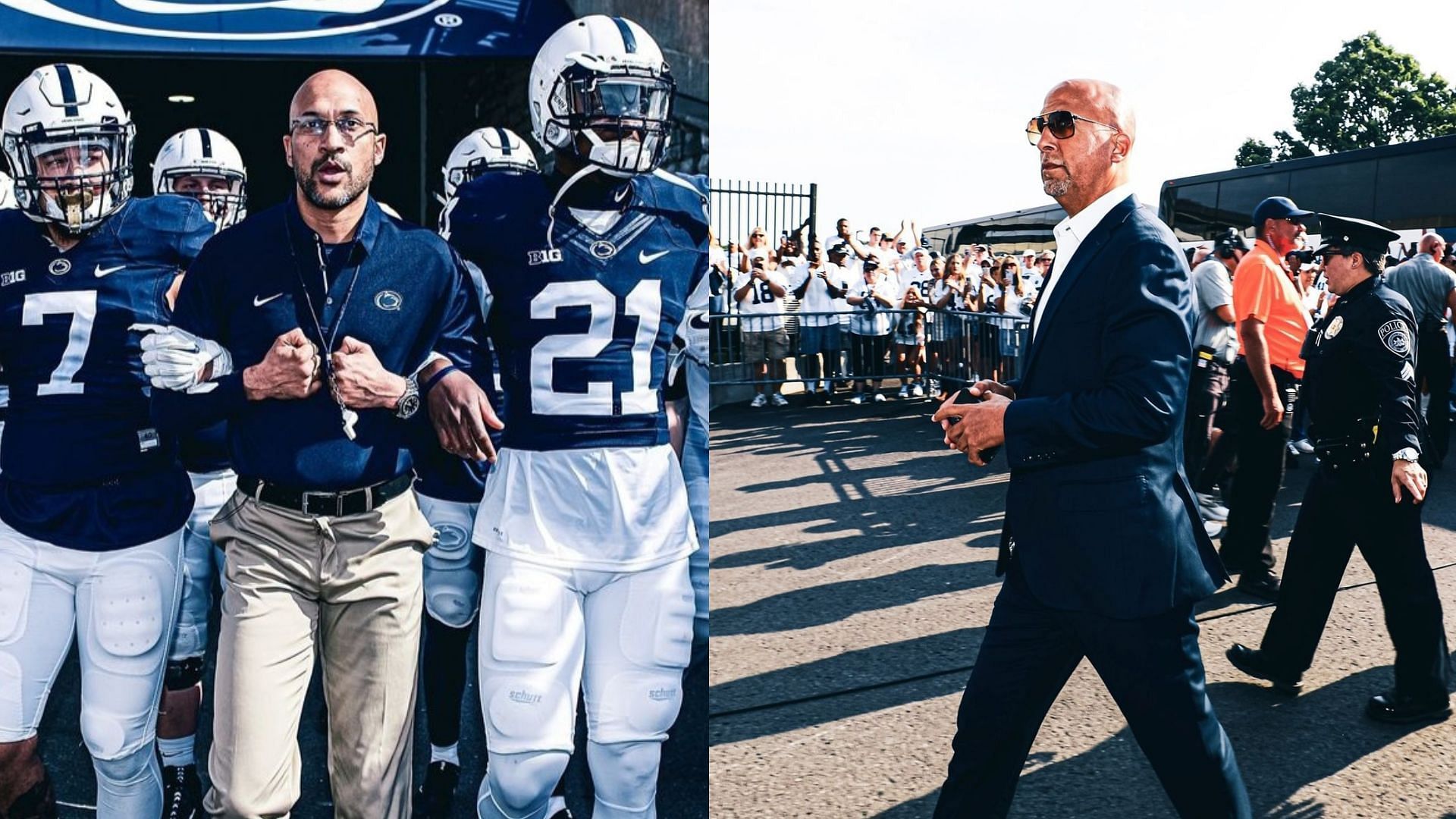 Penn State coach James Franklin (Penn State IG handle)