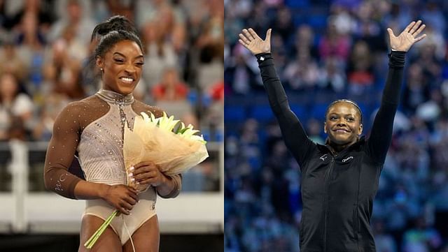 Trinity Thomas thanks Simone Biles and the Gold Over America Tour (Image Source: Getty)