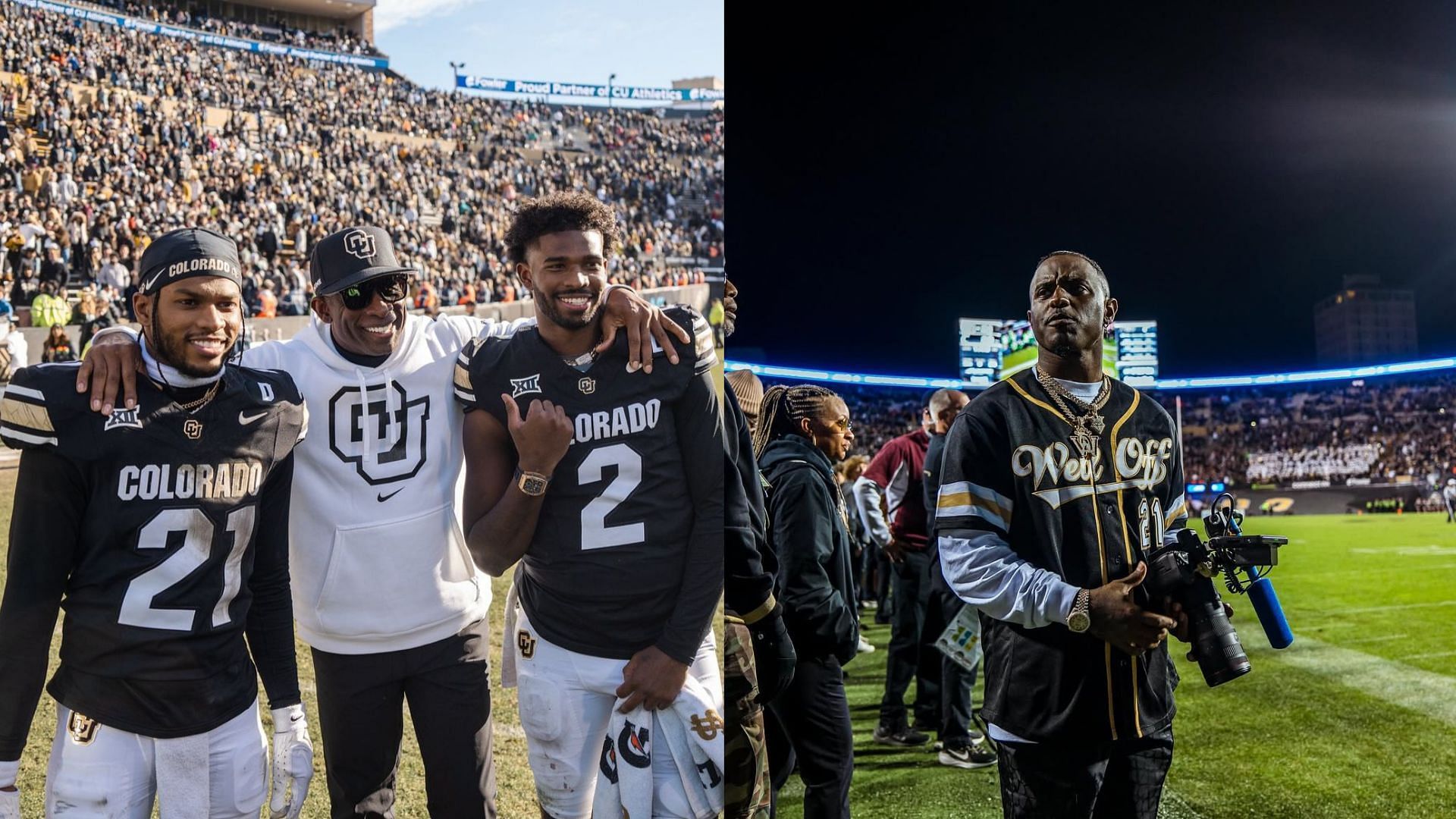 Deion, Shilo, Shedeur &amp; Deion Jr. Sanders (Colorado &amp; Sander