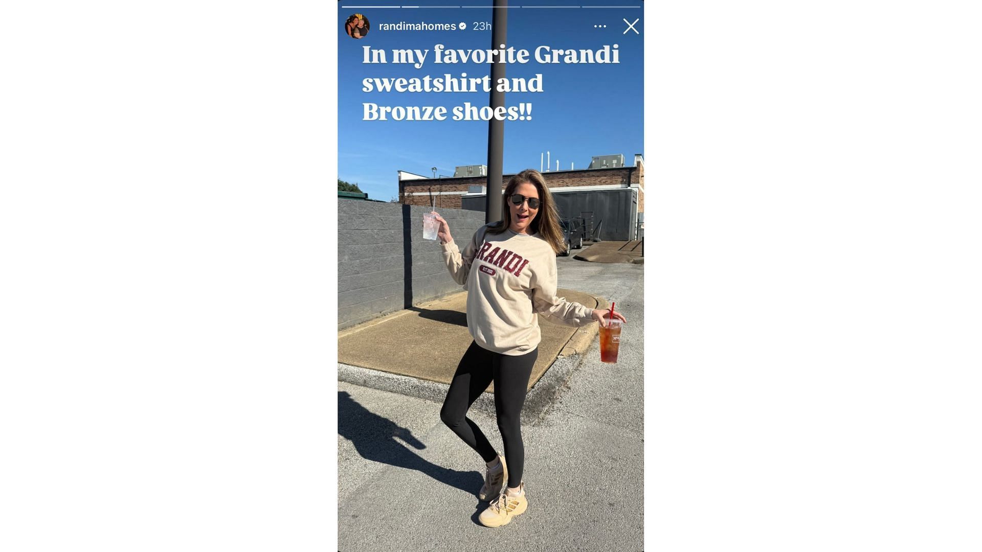 Patrick Mahomes&#039;s mother Randi shares snap in grandson Bronze&#039;s shoes [Credit: IG / @randimahomes]