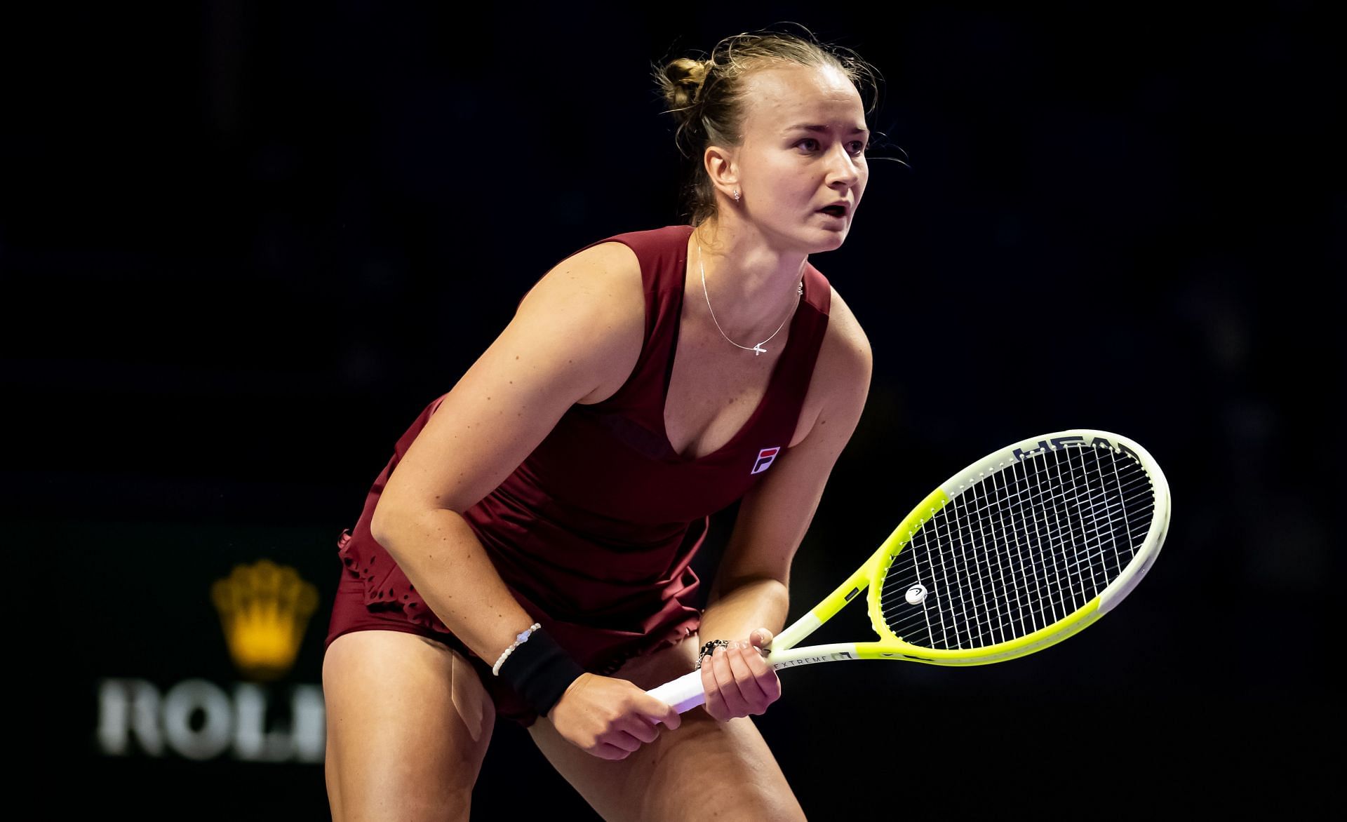 Barbora Krejcikova at the WTA Finals 2024. (Photo: Getty)