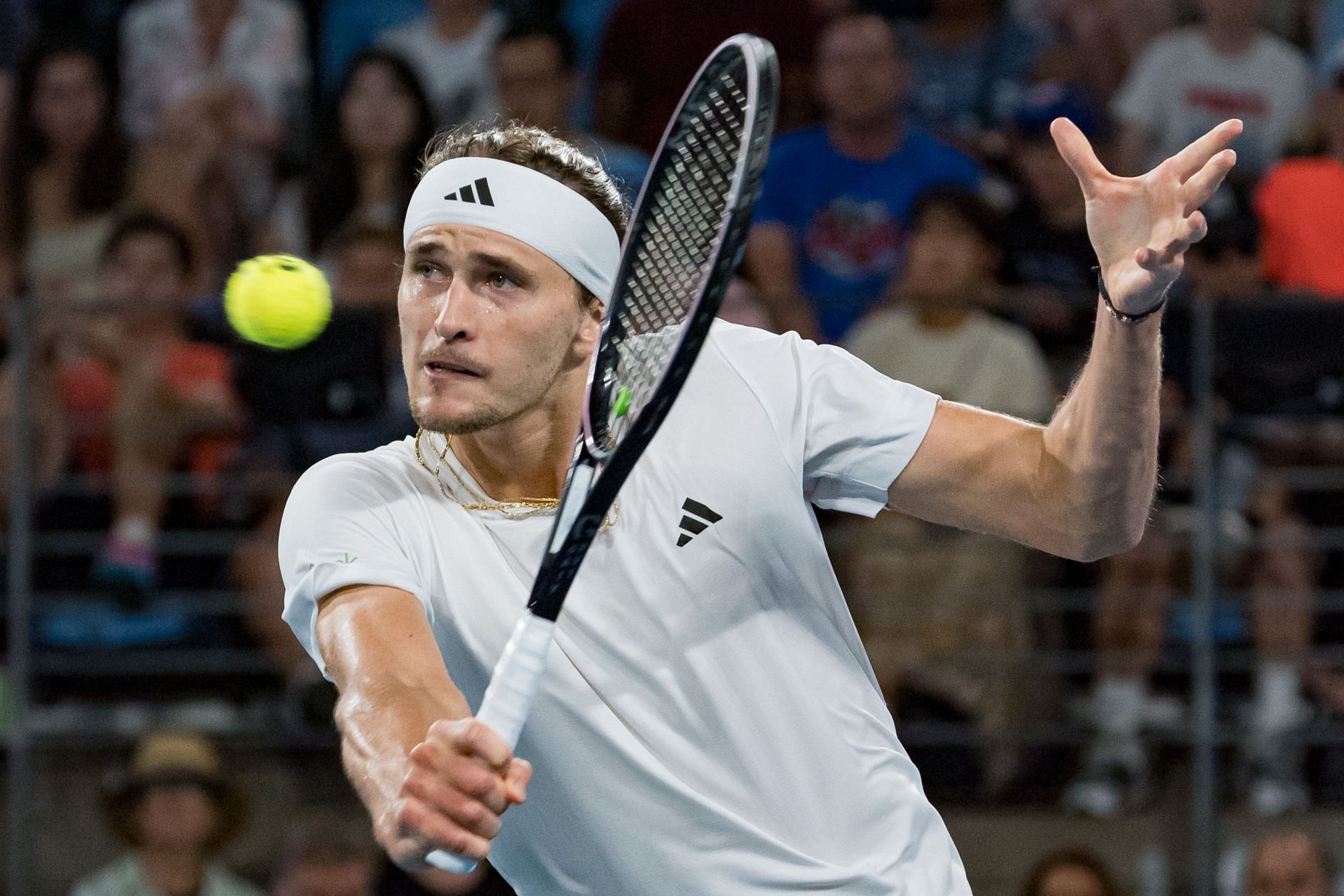 Alexander Zverev at the 2024 United Cup [Source: Getty]