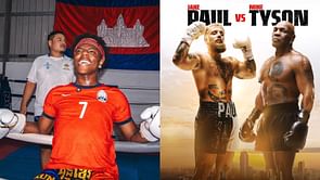 IShowSpeed tells Jake Paul that Mike Tyson will "f*ck" him up, hours before the fight