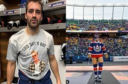 Leon Draisaitl discloses masterminding hilarious custom Connor McDavid t-shirts celebrating 1000 points