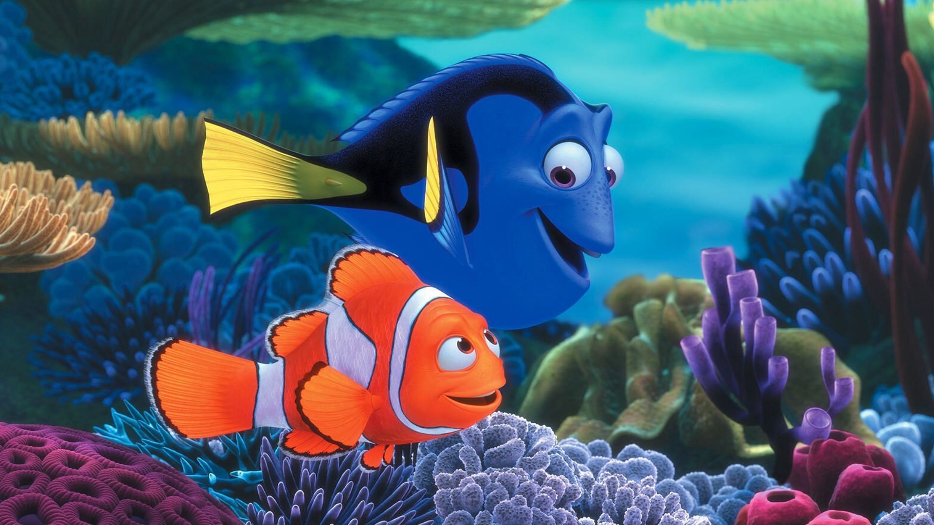 Still from Finding Nemo (Image via Disney+)