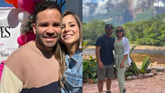 In Photos: Jose Altuve's wife Nina shares Astros star's fit check as couple takes on Florence’s scenic sights