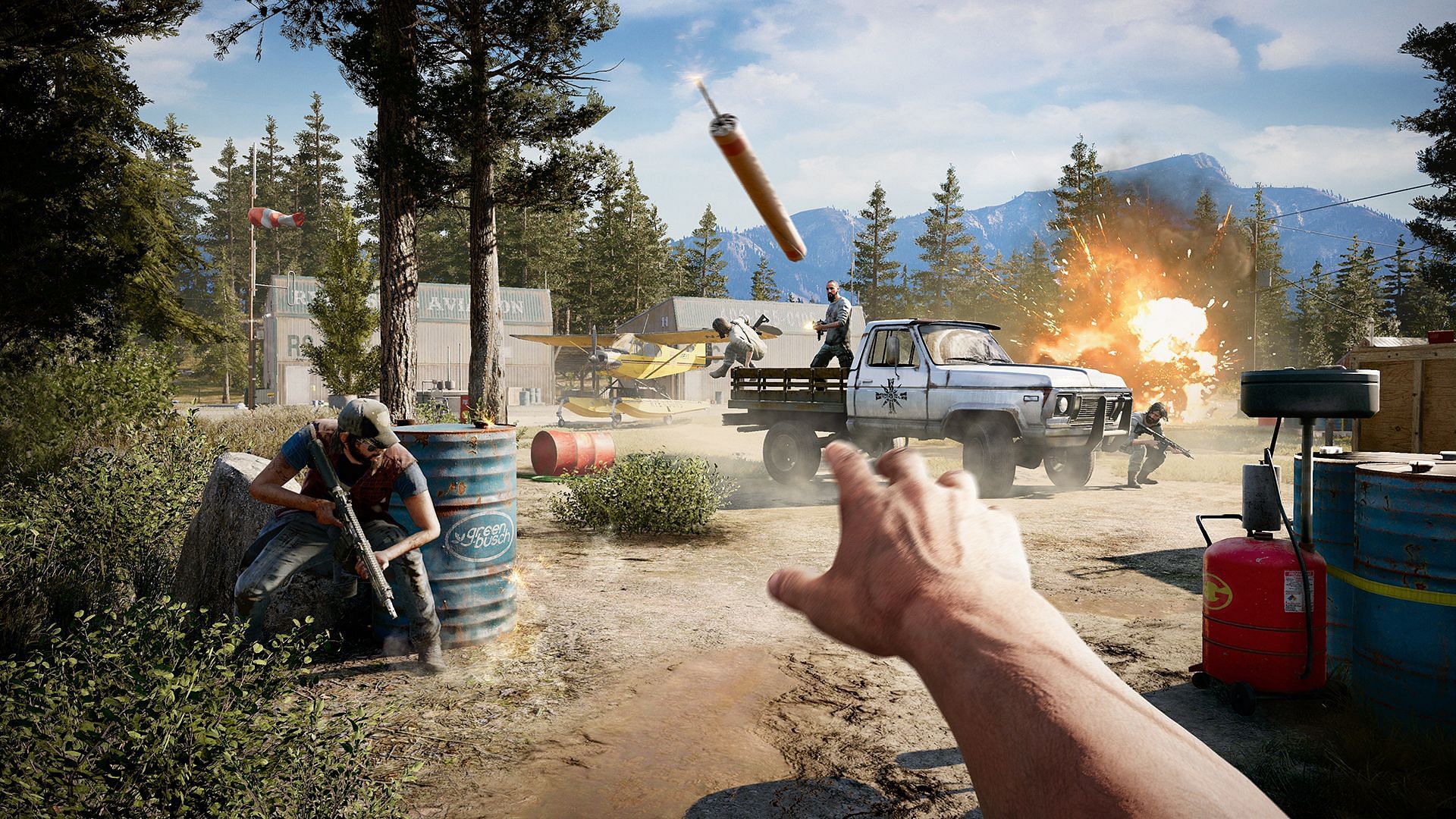 A still from Far Cry 5 (Image via Ubisoft)