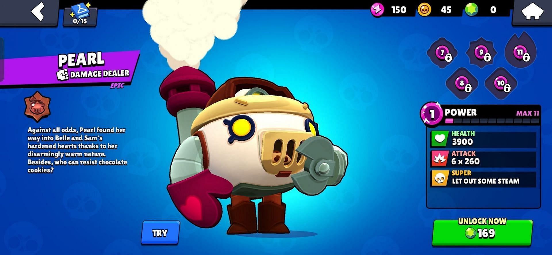 Pearl is a Damage Dealer (Image via Supercell)