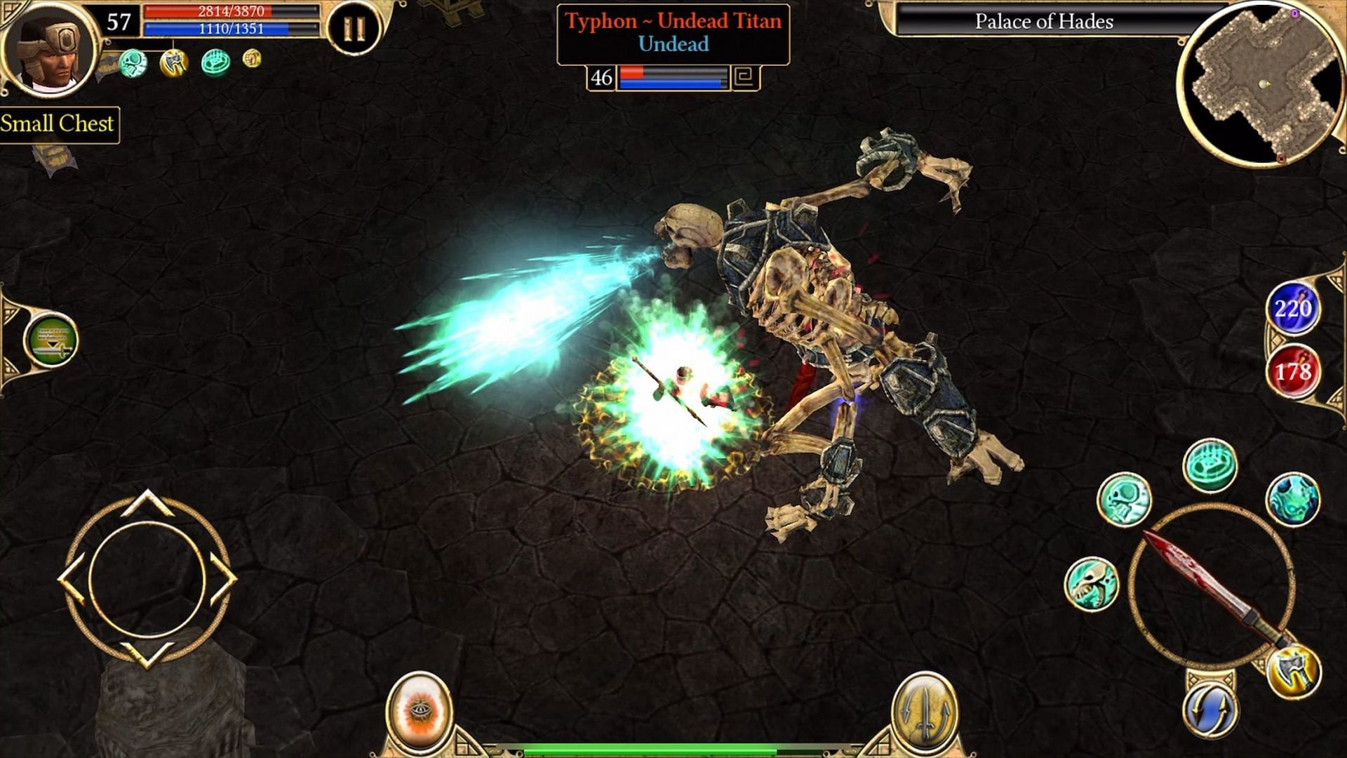 First launched for the PC, Titan Quest has been successfully ported to mobile platforms, with the game taking approximately 1.2 GB of space (Image via HandyGames)