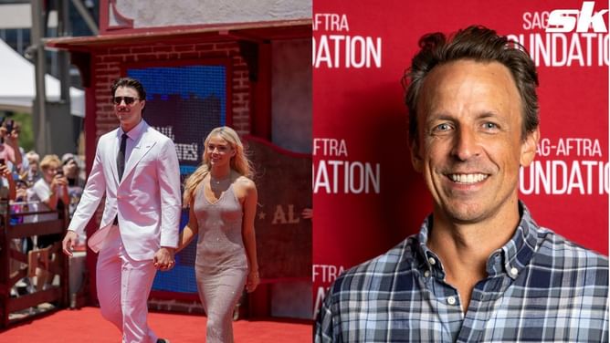 "Just let me look at it" - Paul Skenes’ coveted 1/1 debut card has Seth Meyers offering 4 VIP seats to his late-night show just for a quick glimpse
