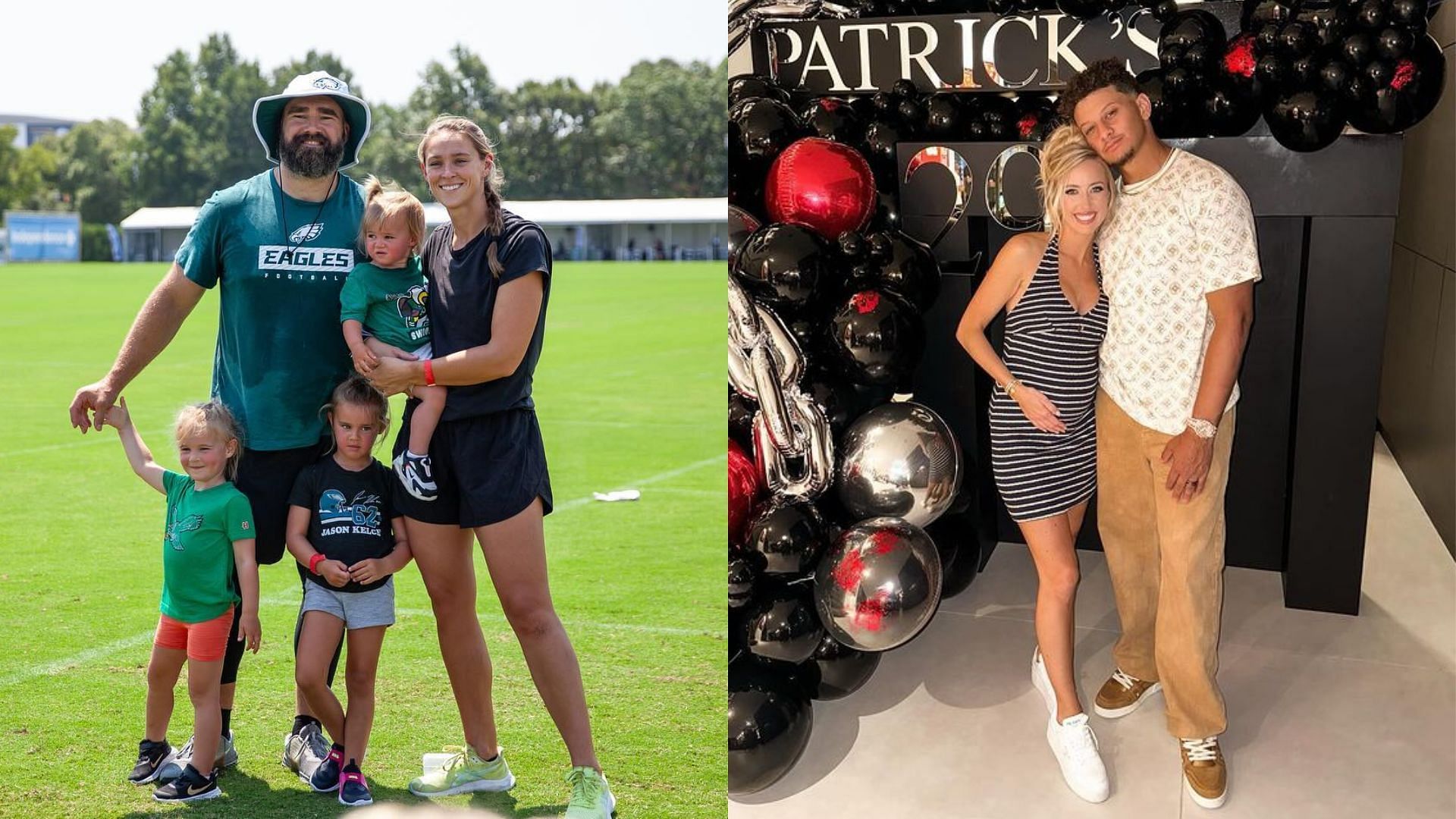 Brittany Mahomes, Kristin Juszczyk share heartwarming reactions as Jason Kelce, wife Kylie announce fourth pregnancy