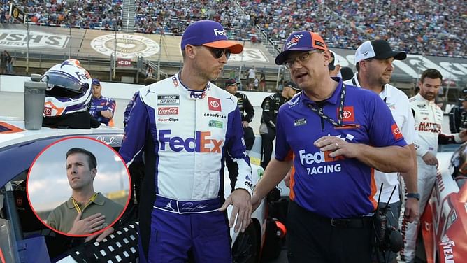 "One of those days where I felt like it was meant to be": When Denny Hamlin dedicated first Cup Series win with Chris Gabehart to late J. D. Gibbs