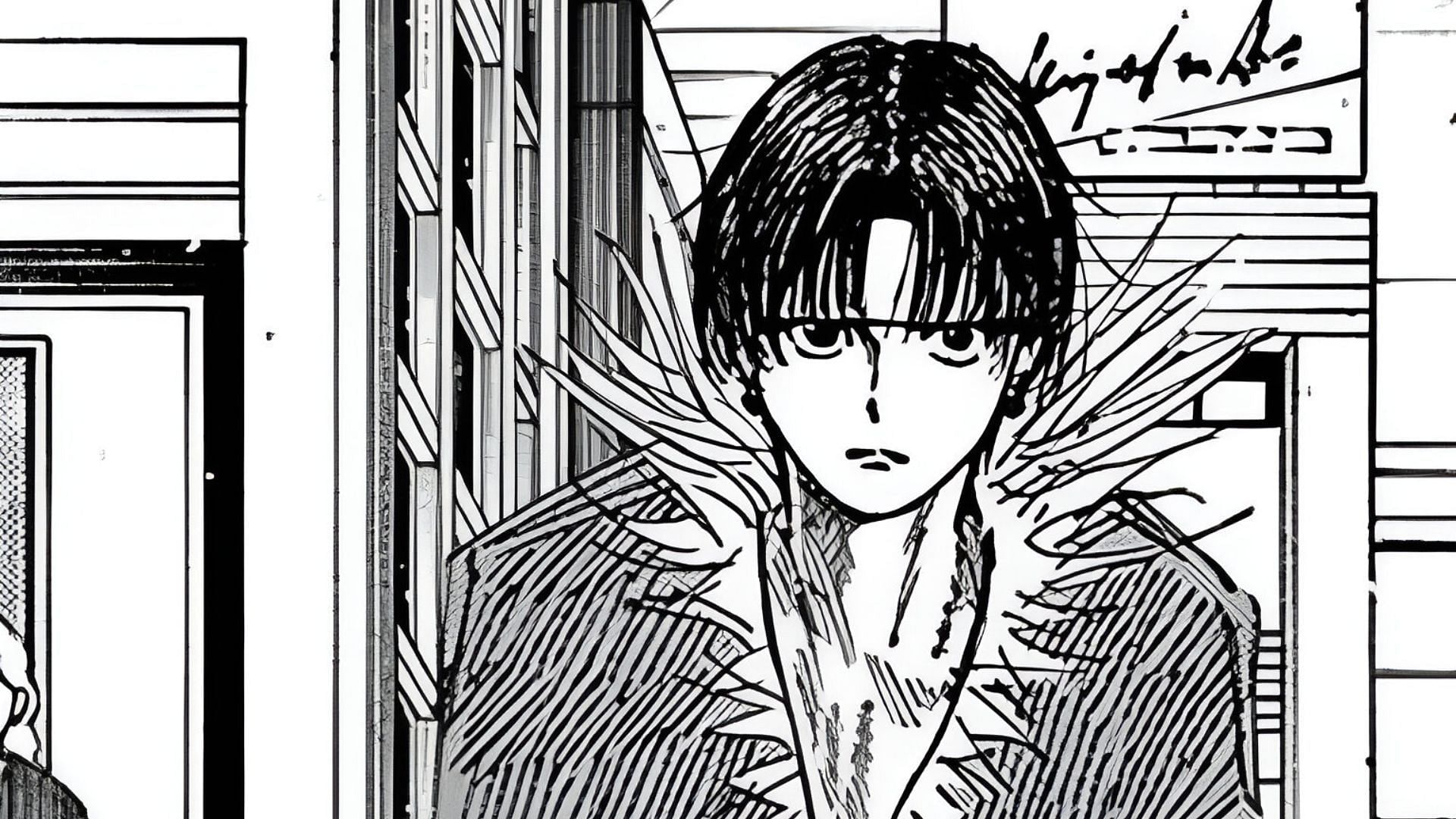 Chrollo Lucilfer as seen in Hunter X Hunter manga (Image via Shueisha)