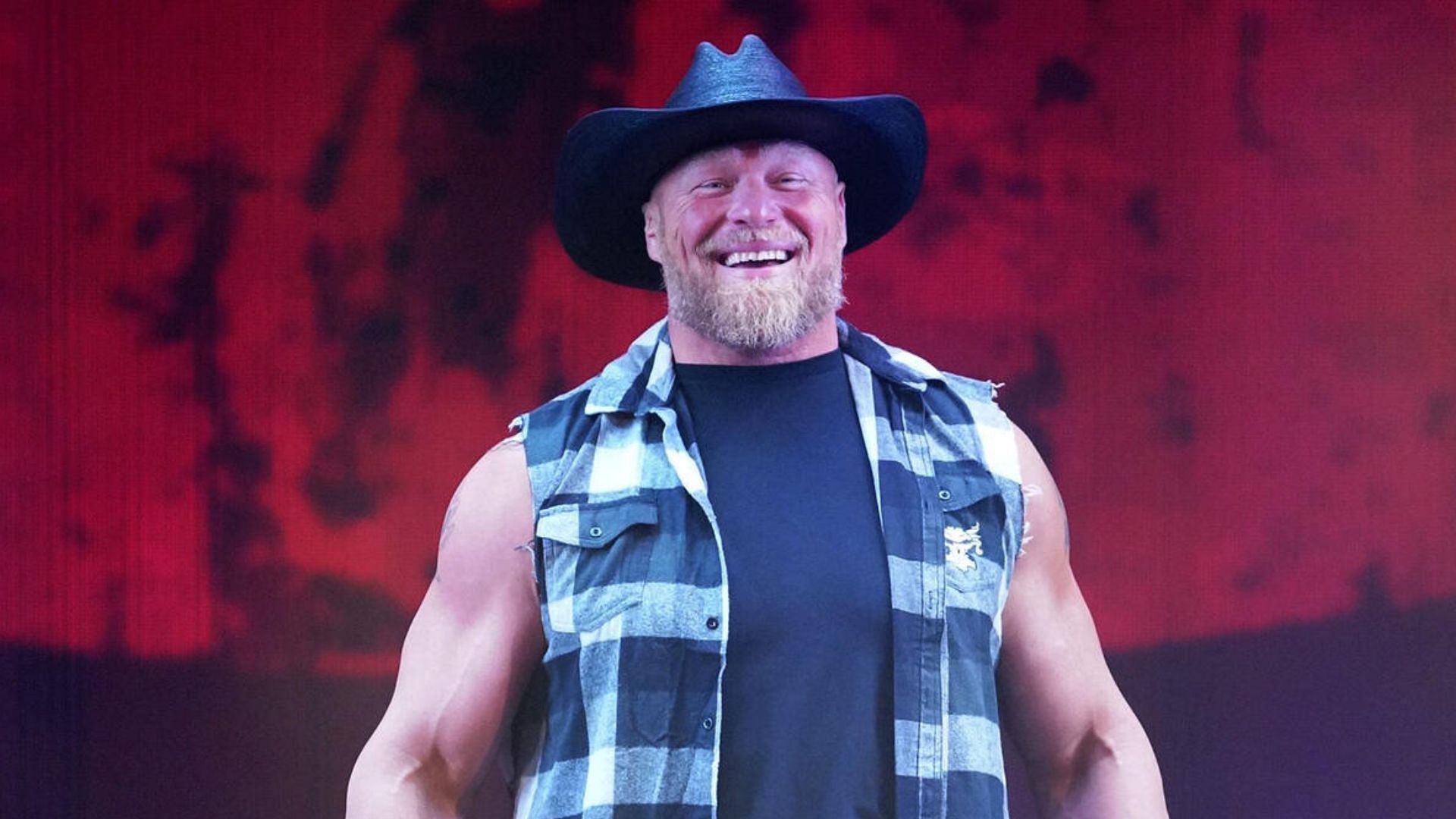 Brock Lesnar on SmackDown! [Image credit: WWE.com]