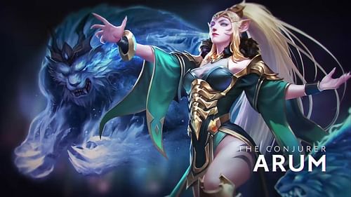 Arum is a tanky support hero among crowd control heroes in Arena of Valor (Image via Level Infinite)