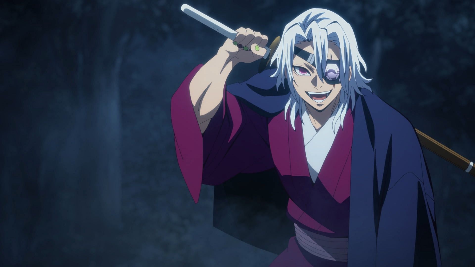 Tengen Uzui during the Hashira Training arc (Image via Ufotable)