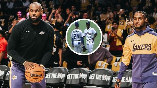 "You not gonna be him"- Ken Griffey Jr. reveals advice to LeBron James' son Bronny James before NBA debut