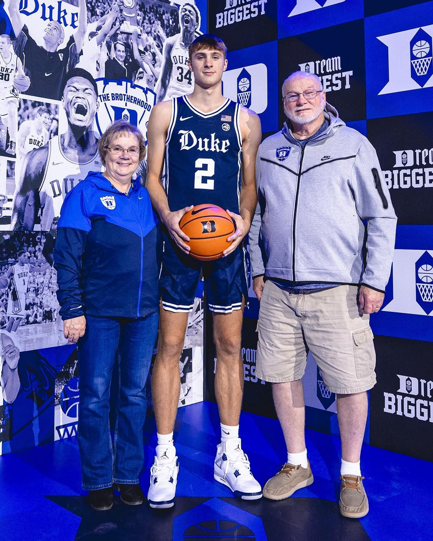 Cooper and his parents