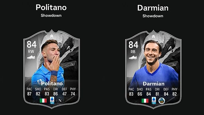EA FC 25 Matteo Darmian vs Matteo Politano Showdown SBCs: All tasks and cheapest solutions