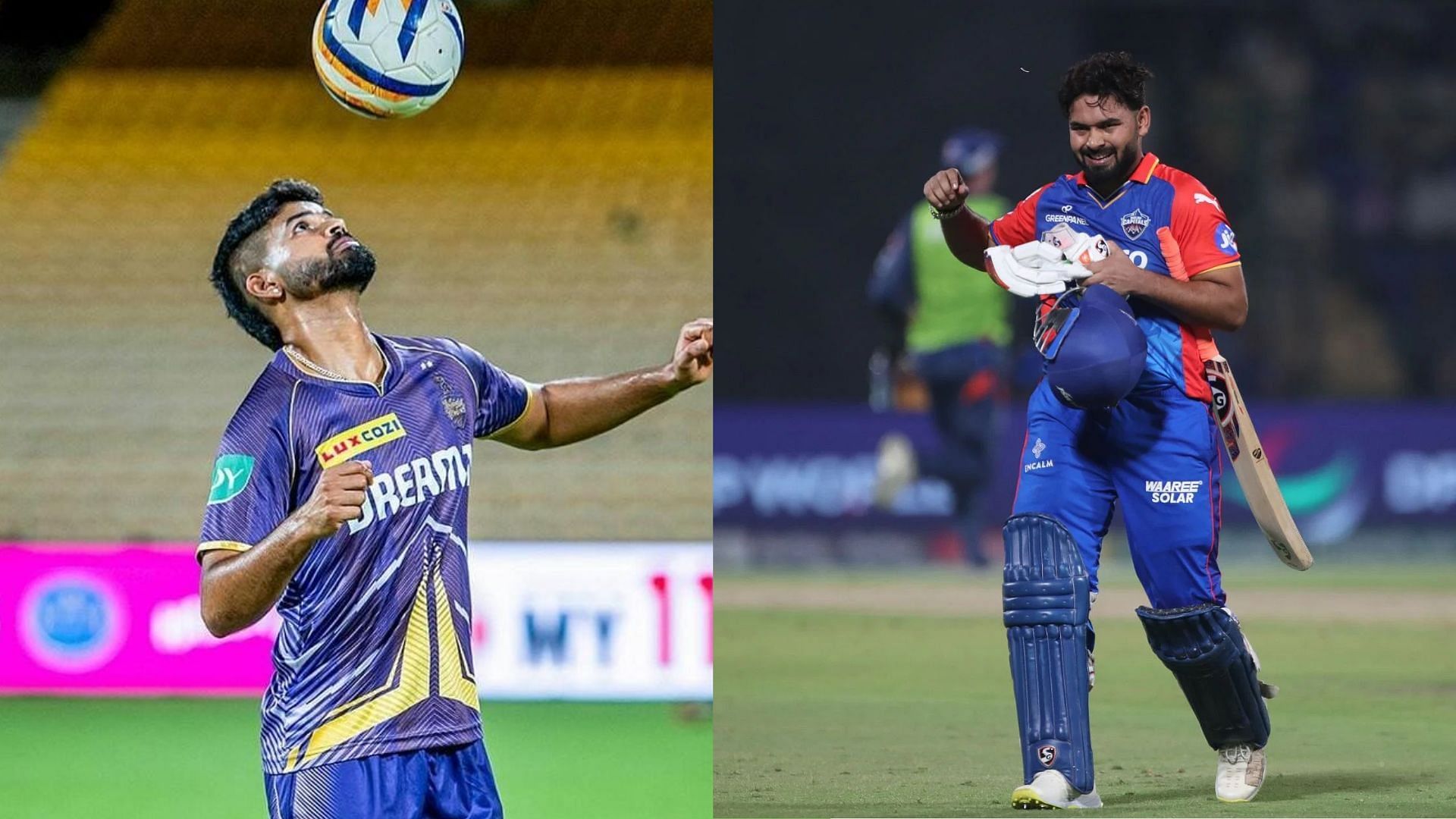 Shreyas Iyer and Rishabh Pant are among the top Indian players released ahead of the IPL 2025 mega auction (Image Credits: Shreyas Iyer/IG and Getty)
