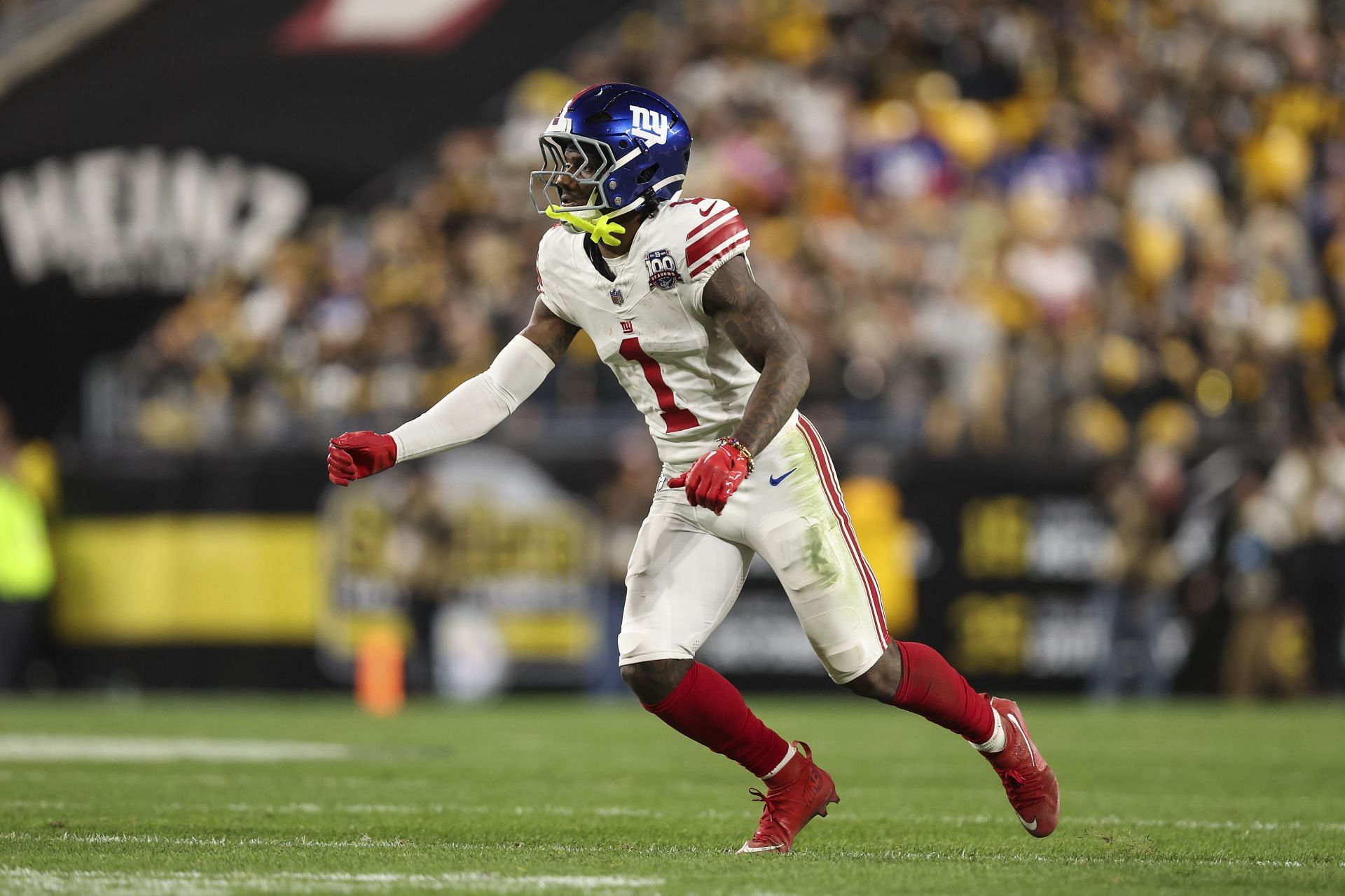 Malik Nabers during New York Giants vs. Pittsburgh Steelers - Source: Getty