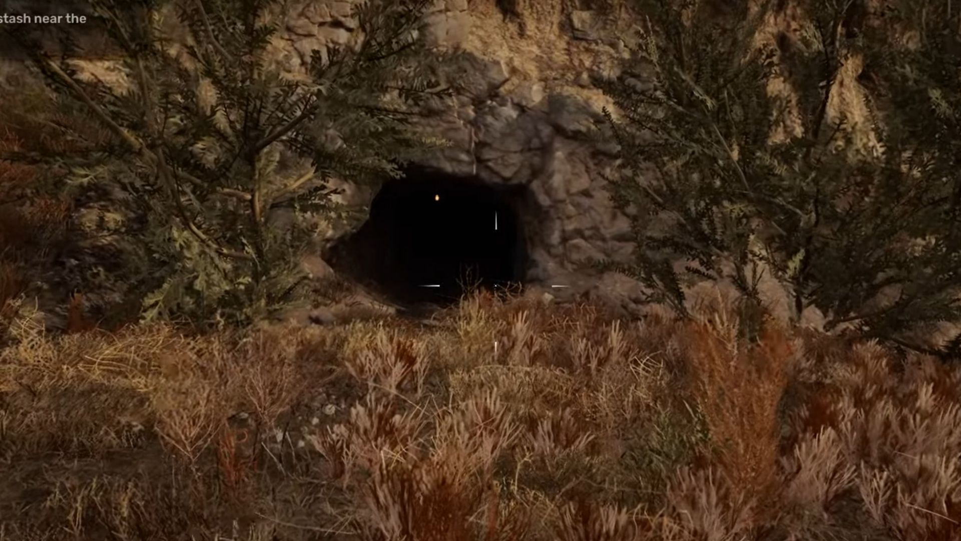 Cave location (Image via GSC Game World || YouTube/@Gaming Tornedo)