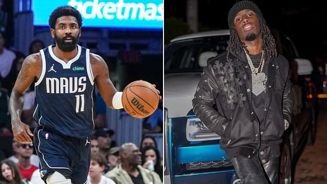 $90M NBA star Kyrie Irving loses $1500 basketball bet on Kai Cenat's stream