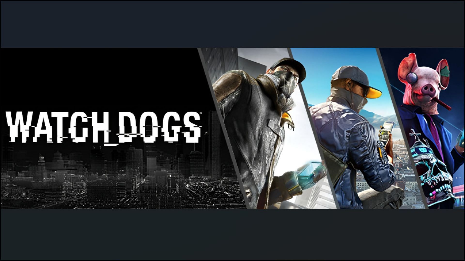 The Watch Dogs trilogy (Image via Ubisoft)