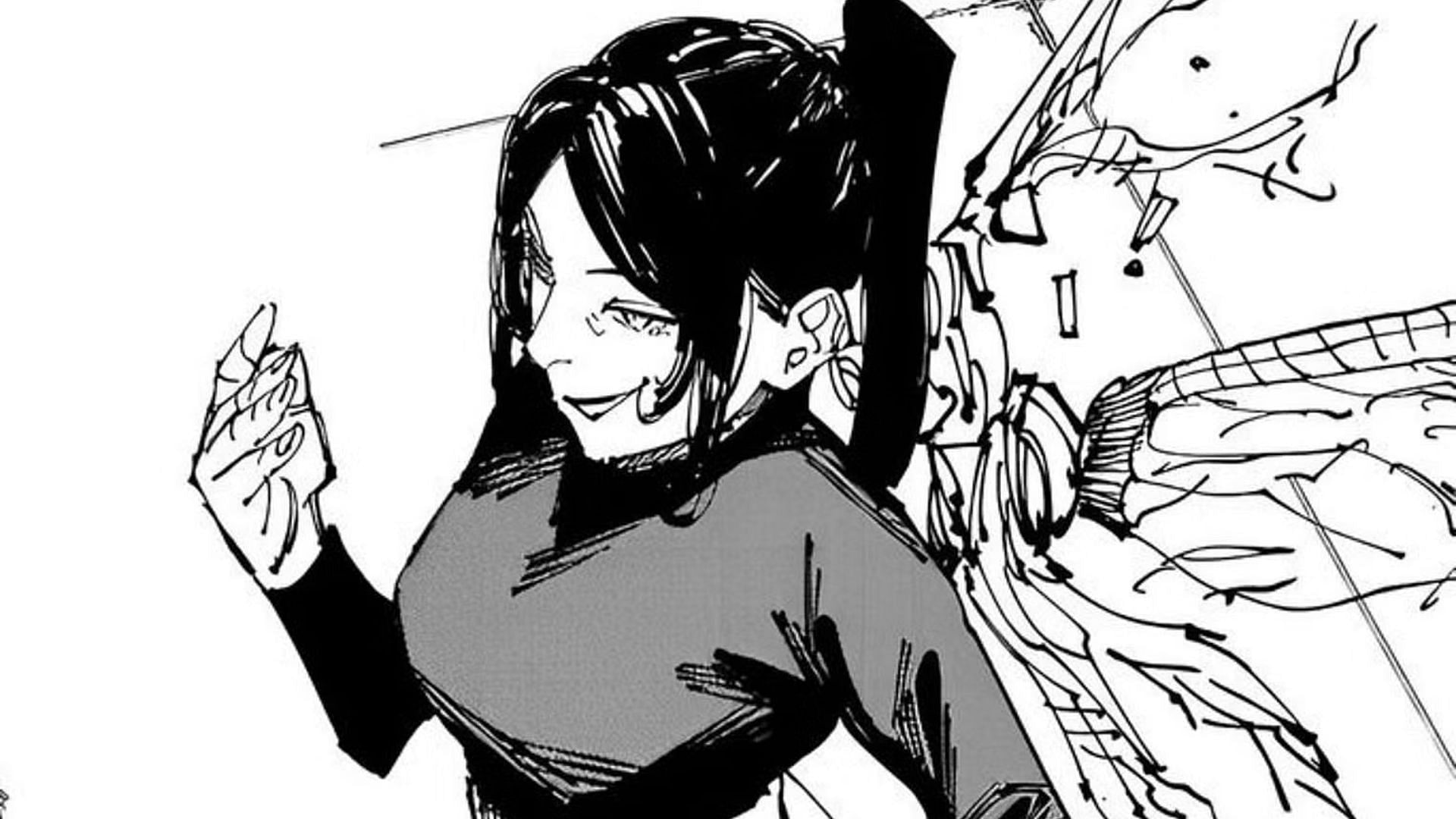 Yorozu as shown in the Jujutsu Kaisen manga series (Image via Shueisha)