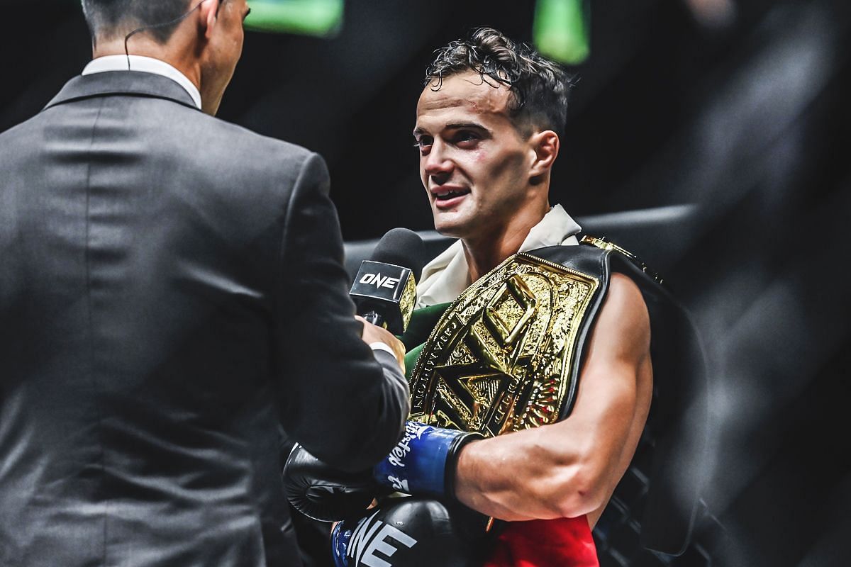 Jonathan Di Bella believes ONE Championship can make kickboxing more prominent in the U.S. -- Photo by ONE Championship