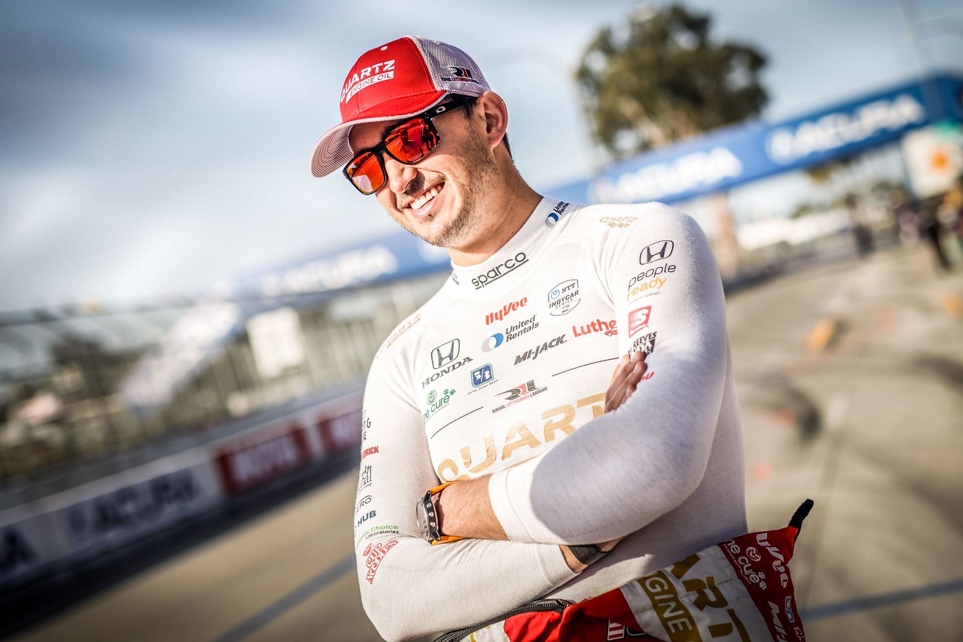 Graham Rahal at the 2022 Acura Grand Prix Of Long Beach - Source: Getty