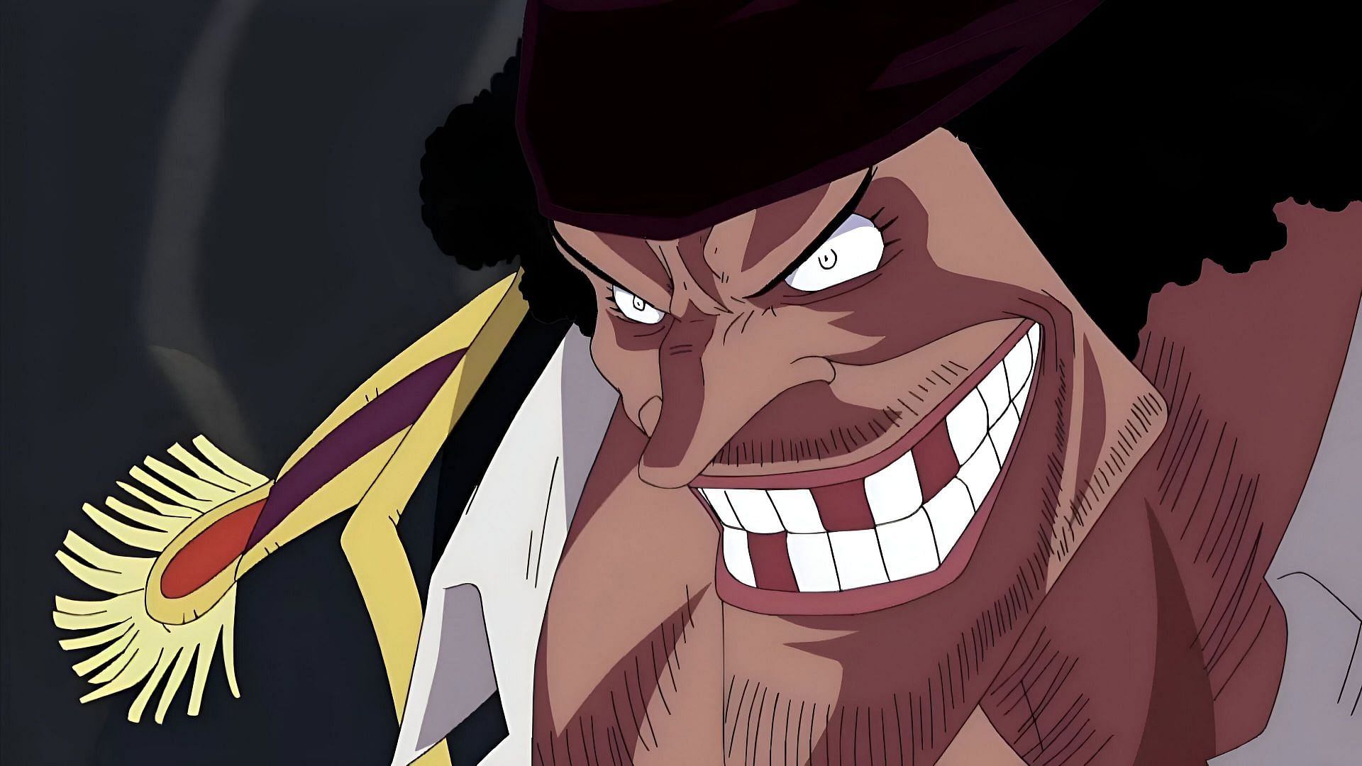 Marshall D. Teach as seen in the anime (Image via Toei Animation)