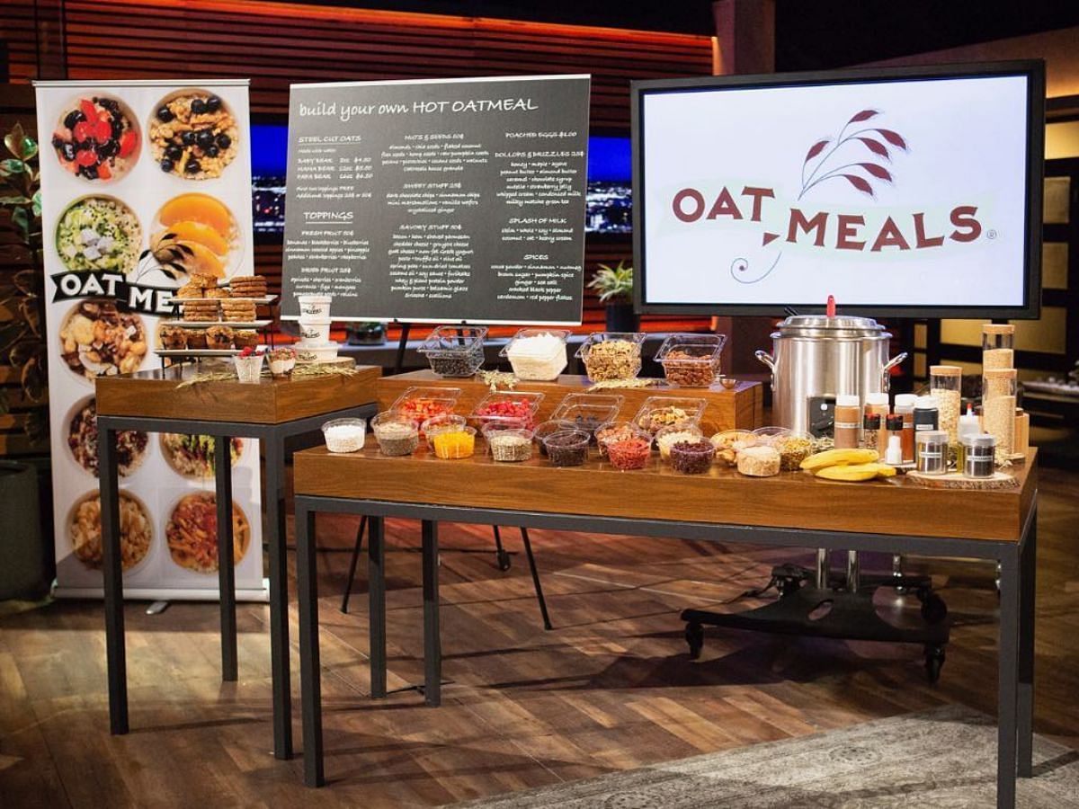 OatMeals on Shark Tank season 10 (Image via oatmealsny)