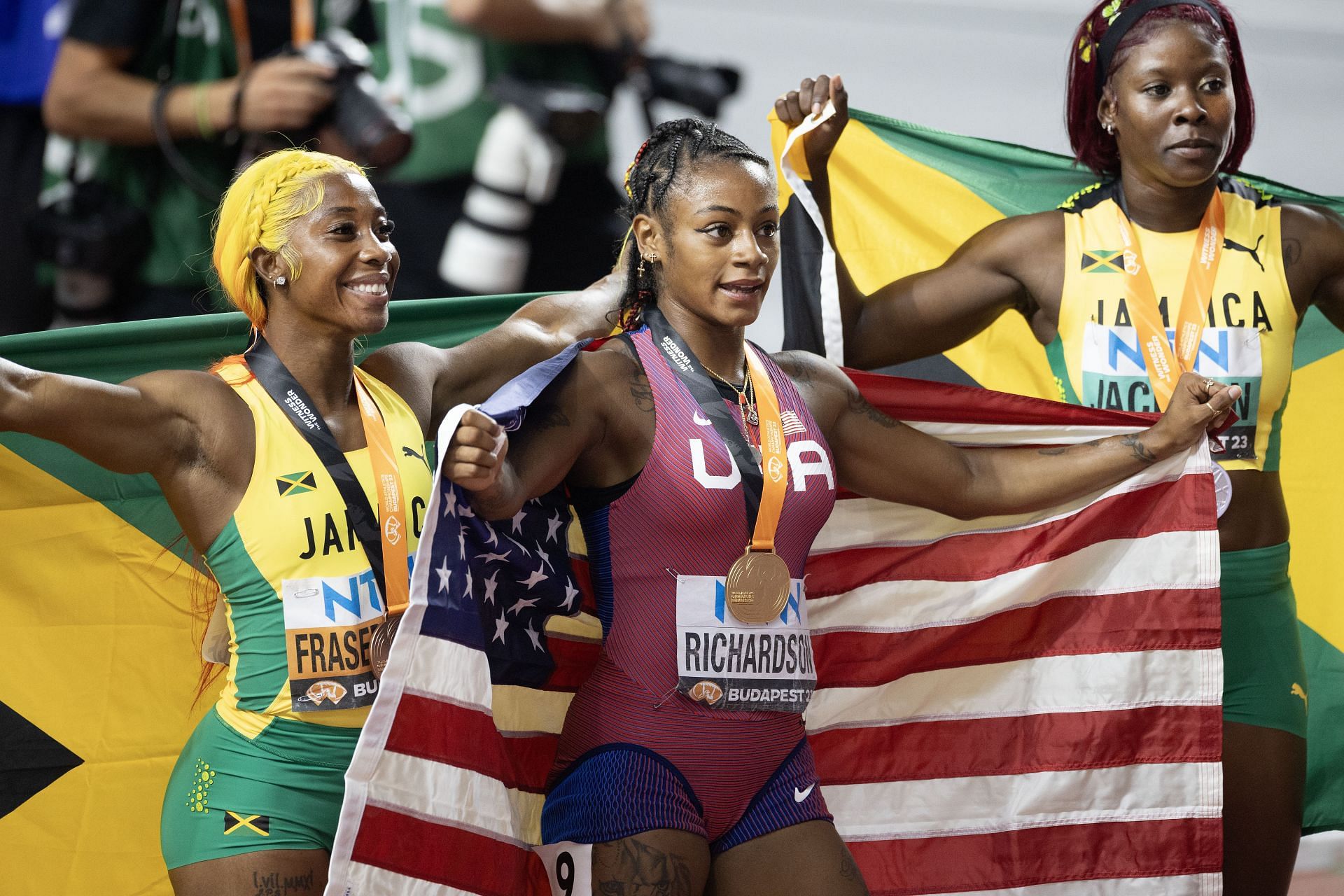 Sha&#039;Carri Richardson on reuniting with childhood idol Shelly-Ann Fraser-Pryce [Image for Representational Purposes] [Image Source : Getty]