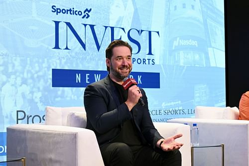 Serena Williams' husband Ohanian at the Sportico's Invest in Sports Event (Source: Getty)