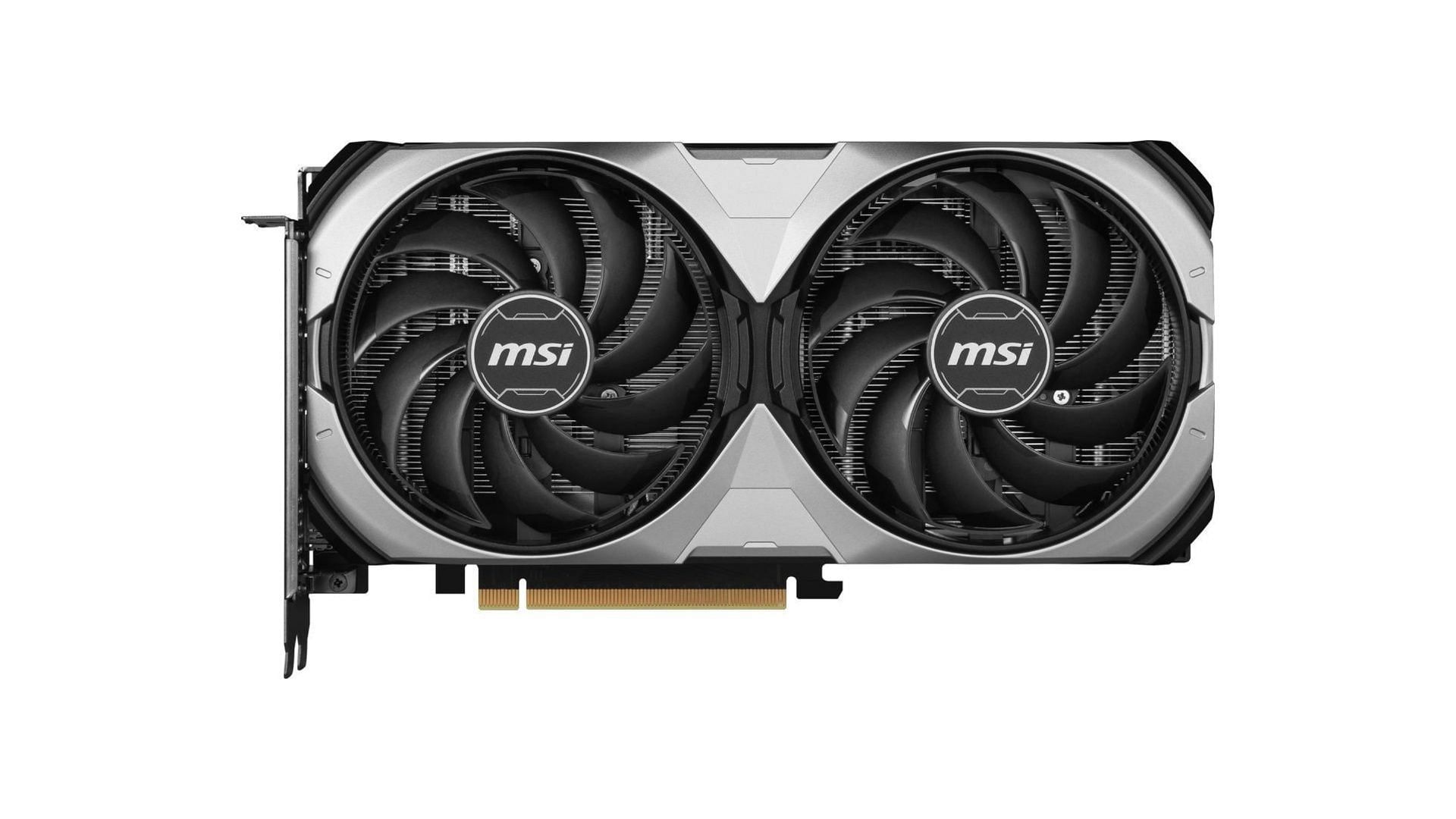 The 4070 features a dual-fan cooling system (Image via MSI)