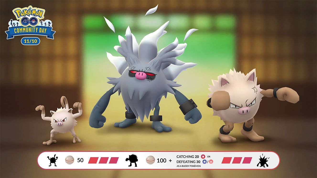 Evolve Primeape into Annihilape on Pokemon GO Mankey Community Day