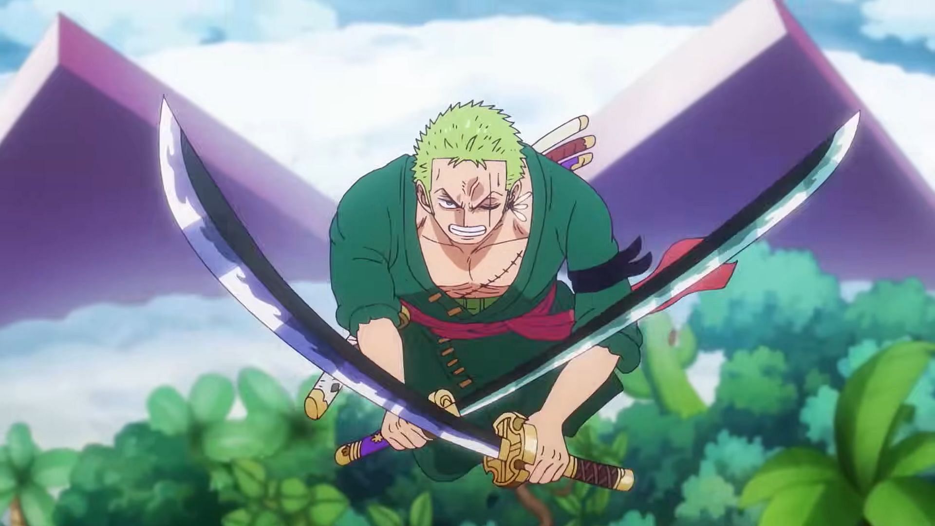 Zoro Roronoa from One Piece (Image via Toei Animation)