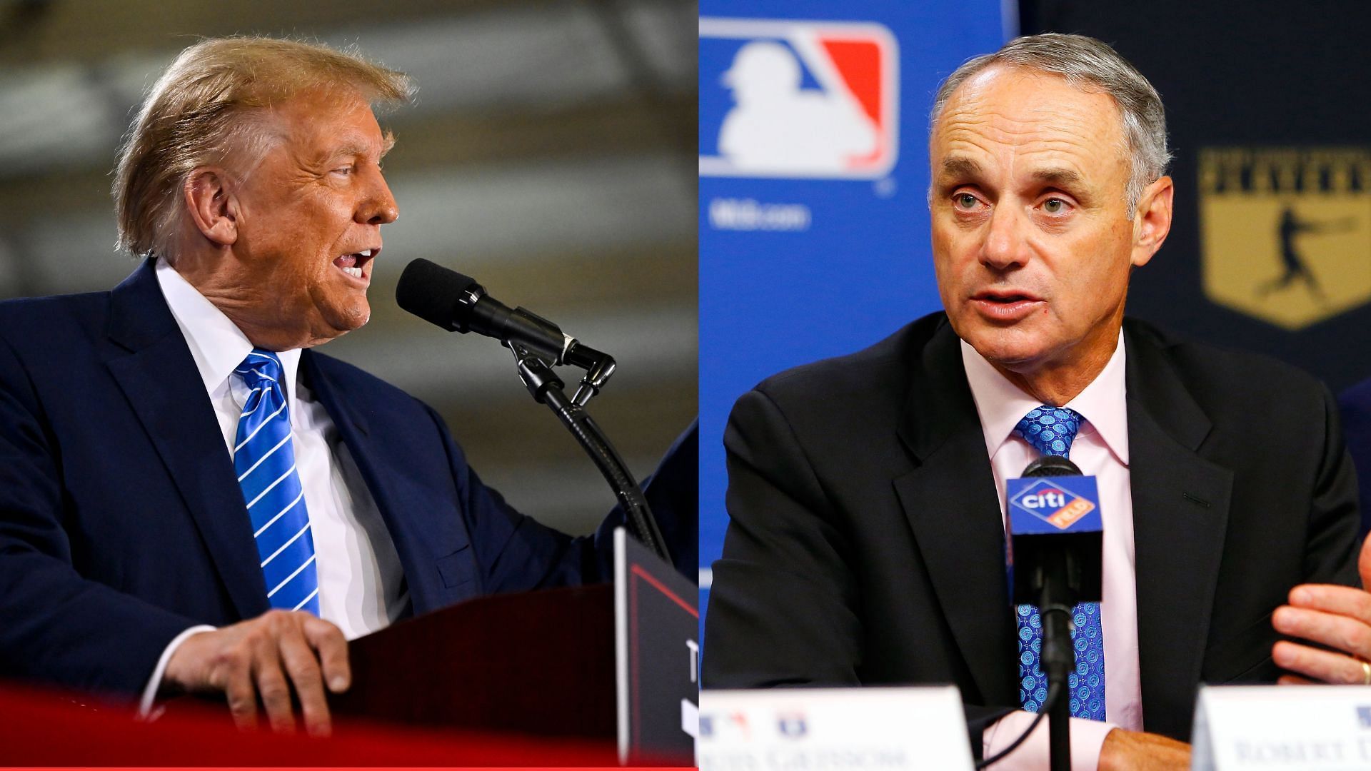 Donald Trump slammed Rob Manfred